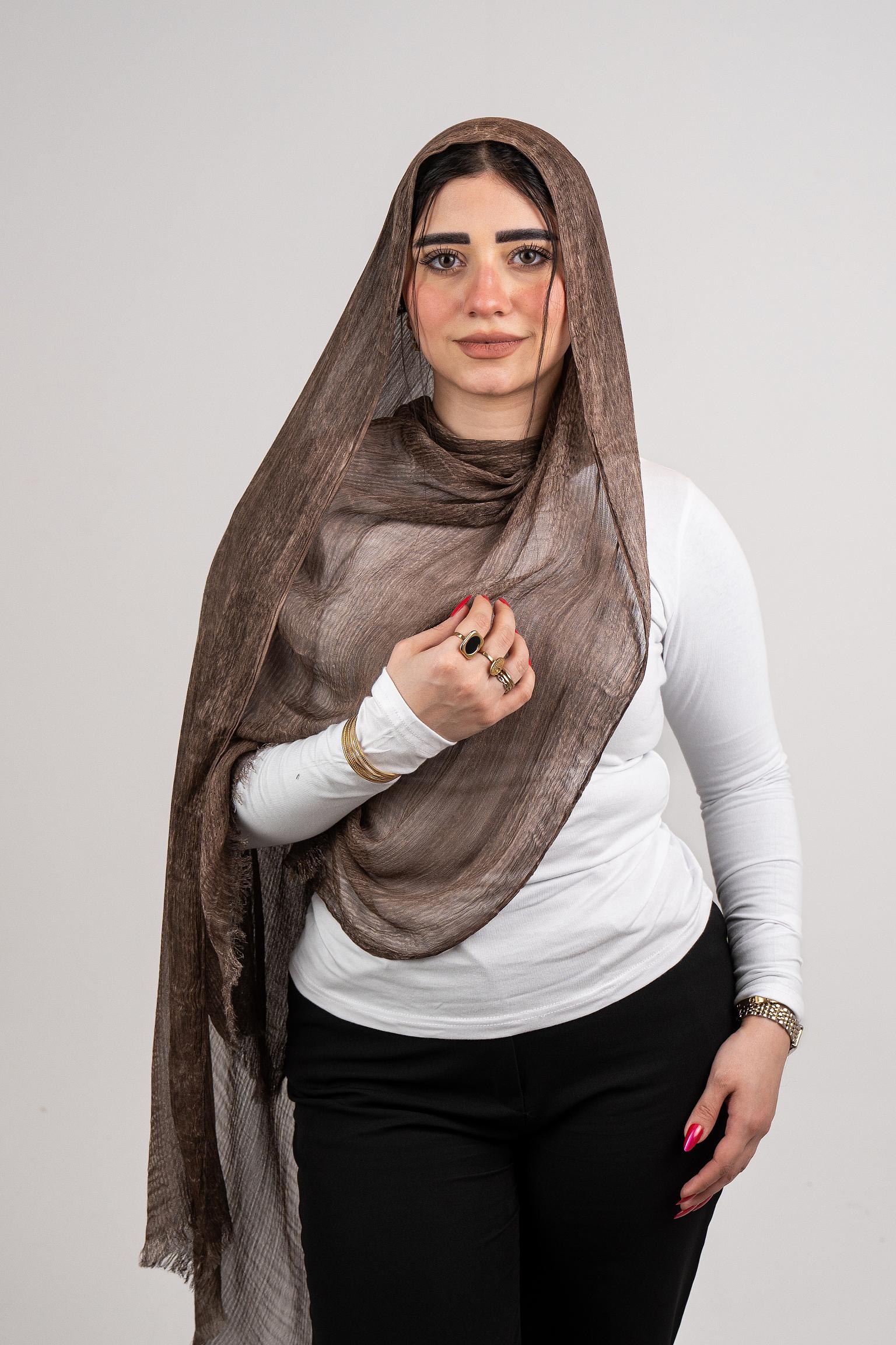 Lecharpe Scarf Messy Chiffon