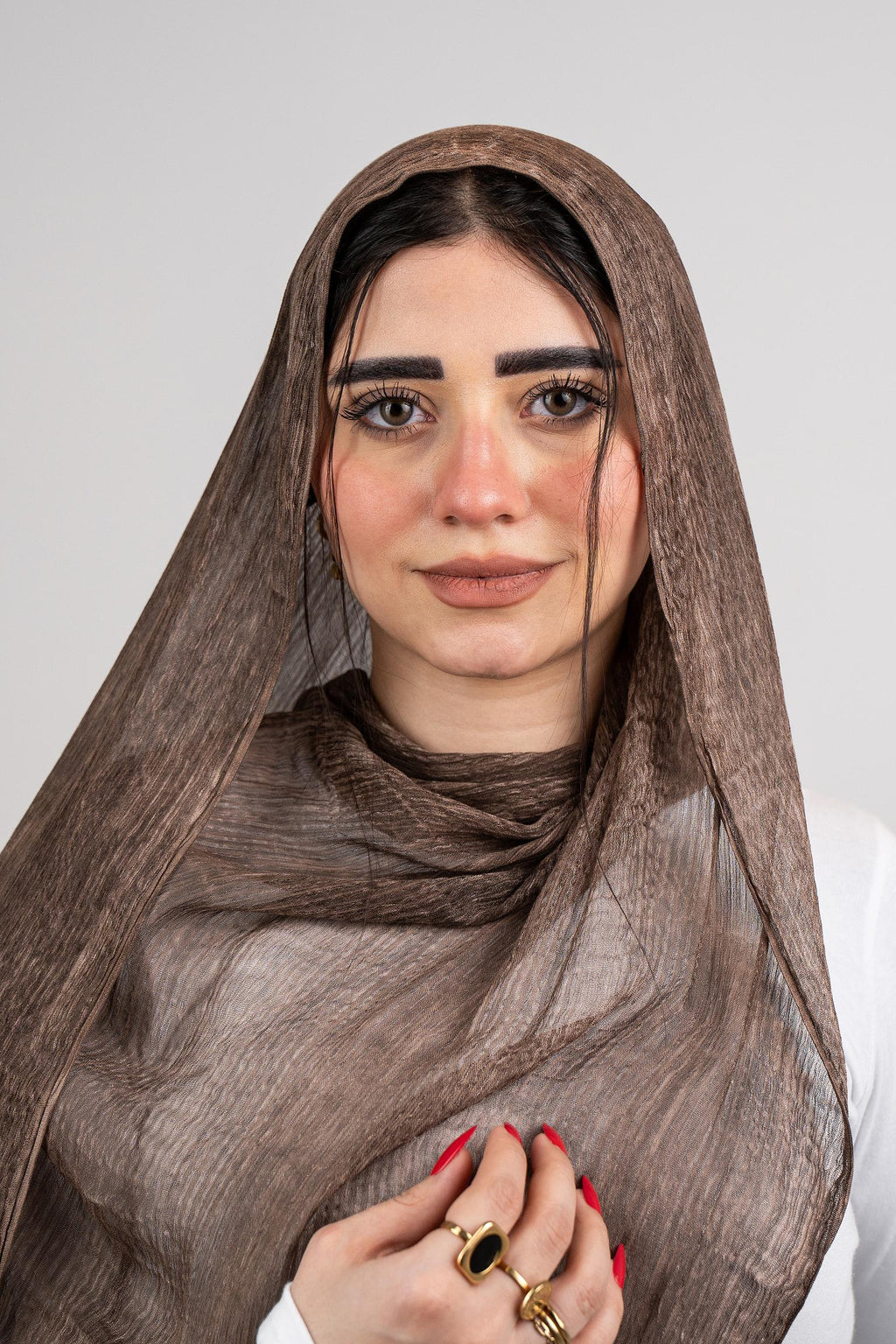 Lecharpe Scarf Messy Chiffon