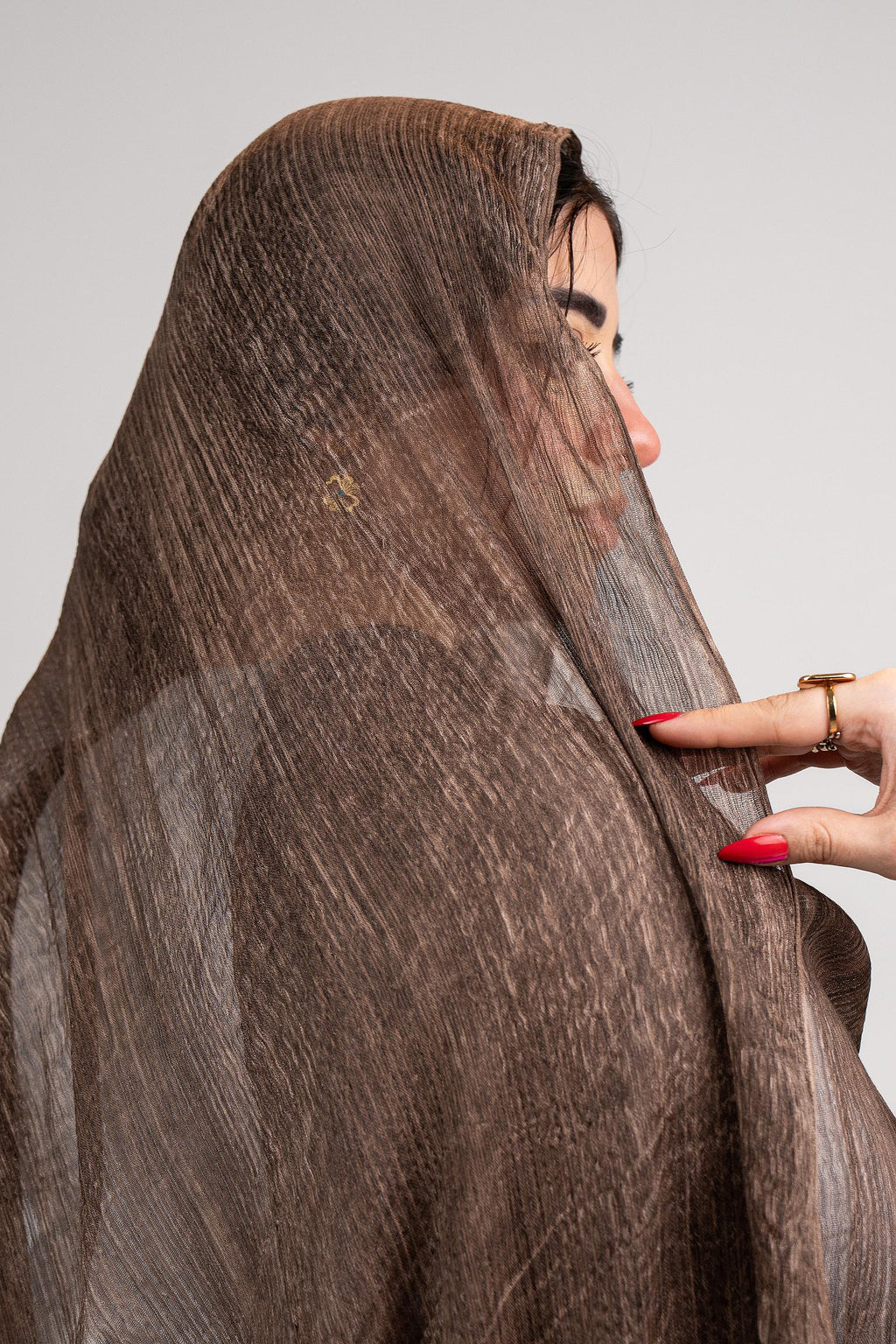 Lecharpe Scarf Messy Chiffon