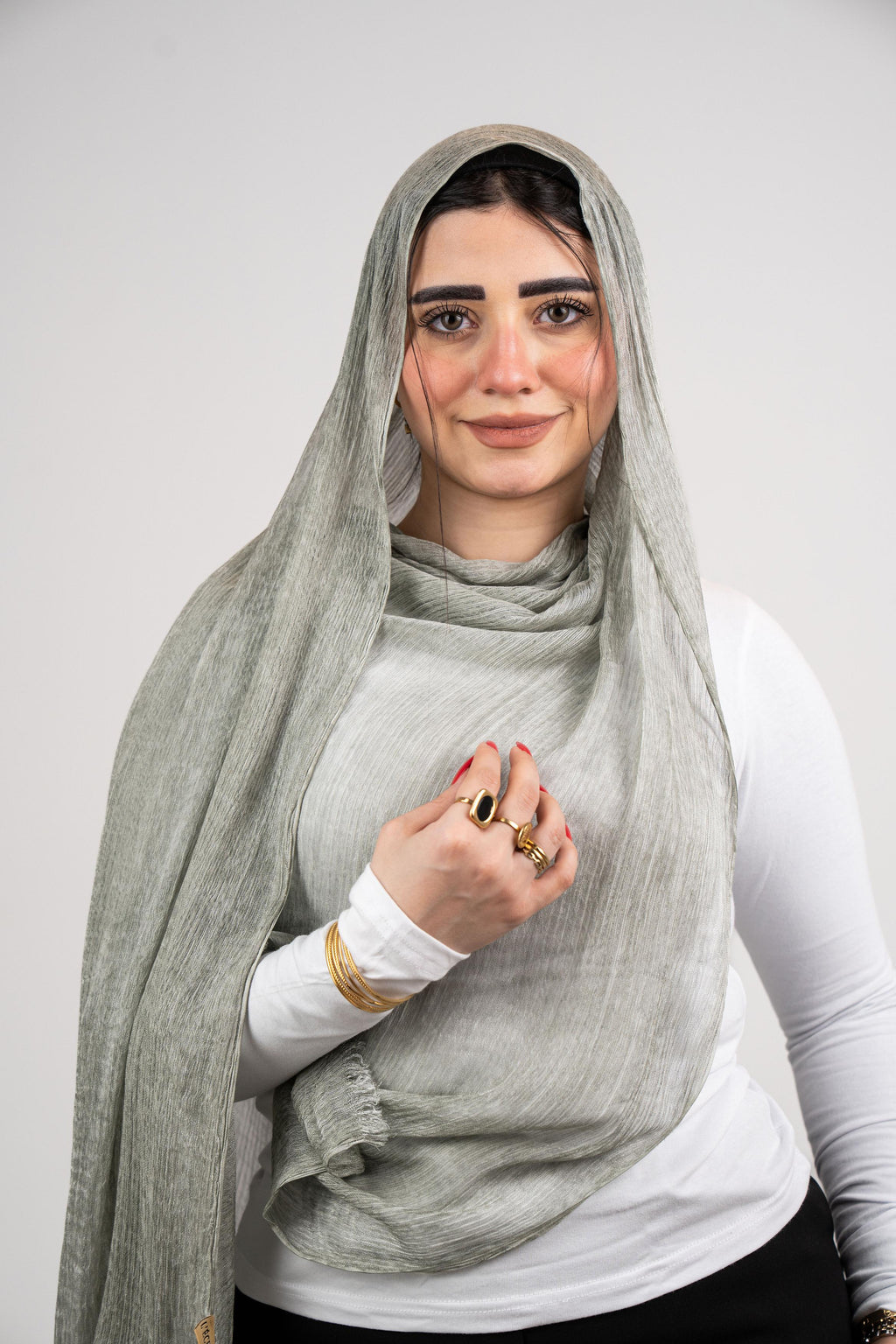 Lecharpe Scarf Messy Chiffon