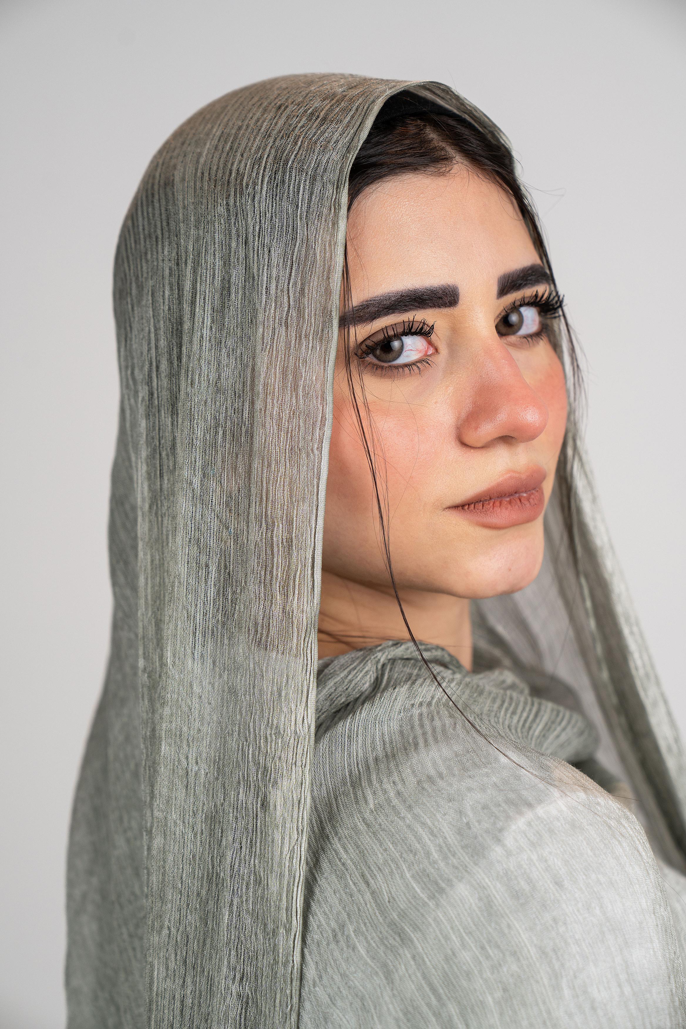 Lecharpe Scarf Messy Chiffon