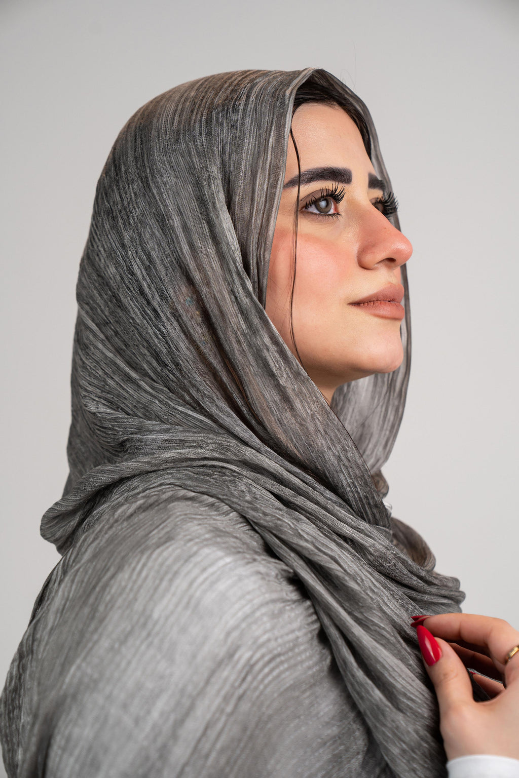 Lecharpe Scarf Messy Chiffon