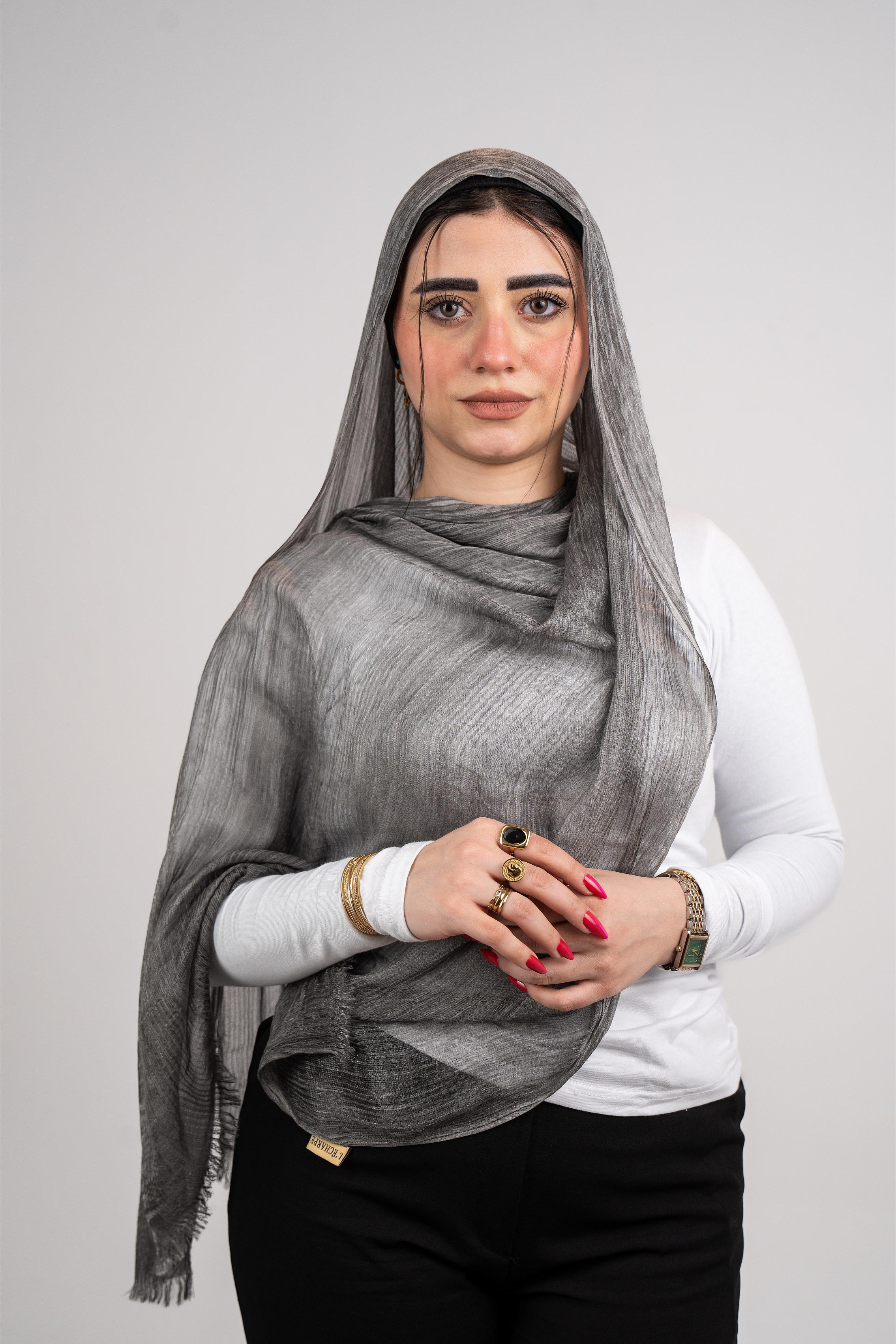 Lecharpe Scarf Messy Chiffon