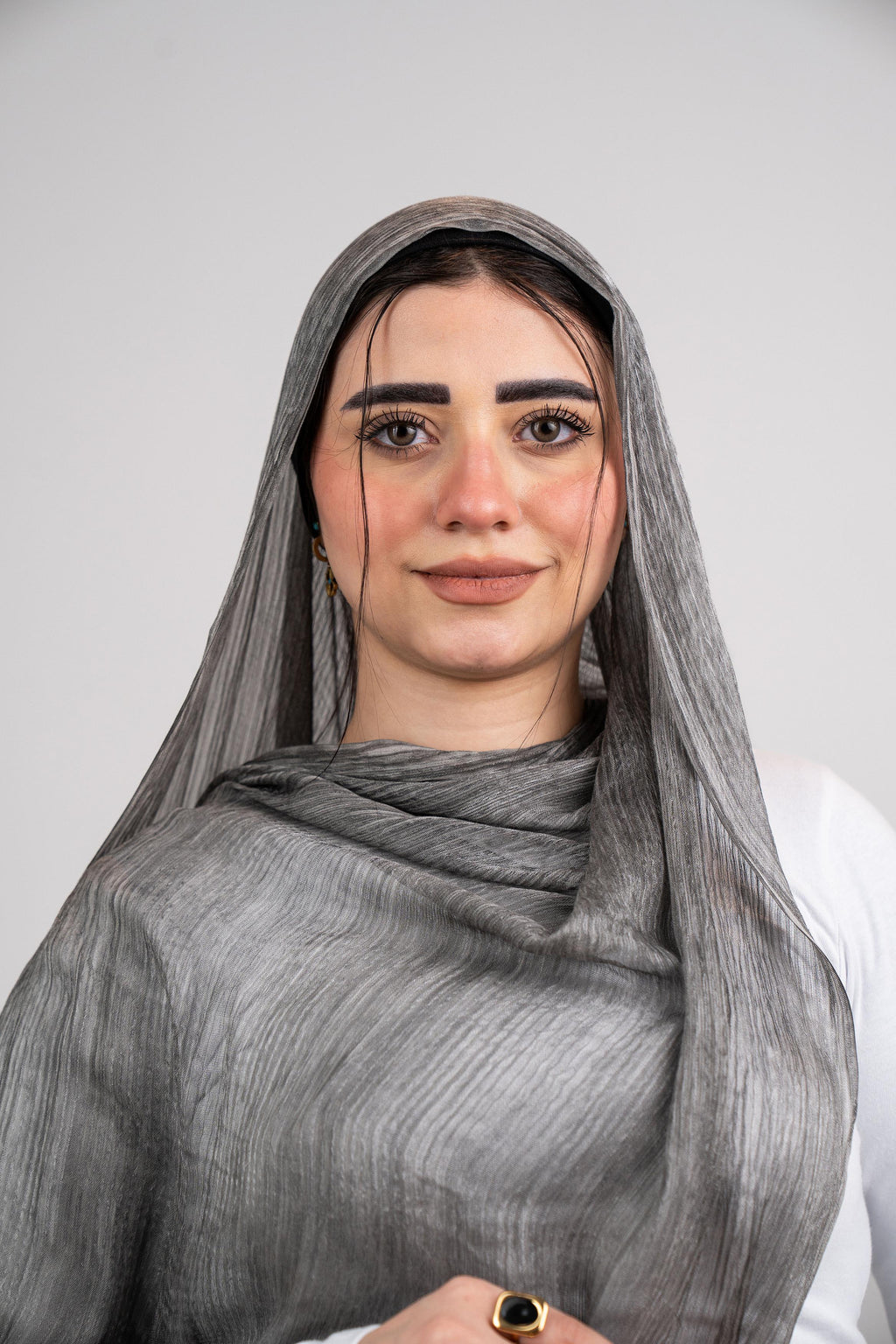 Lecharpe Scarf Messy Chiffon