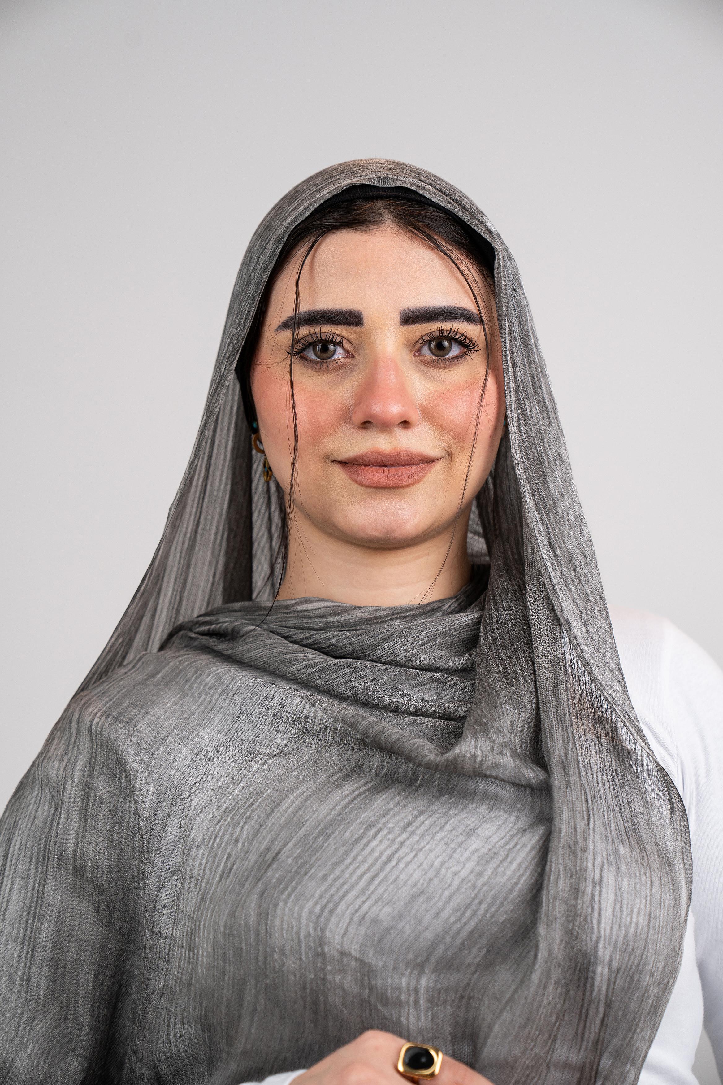 Lecharpe Scarf Messy Chiffon