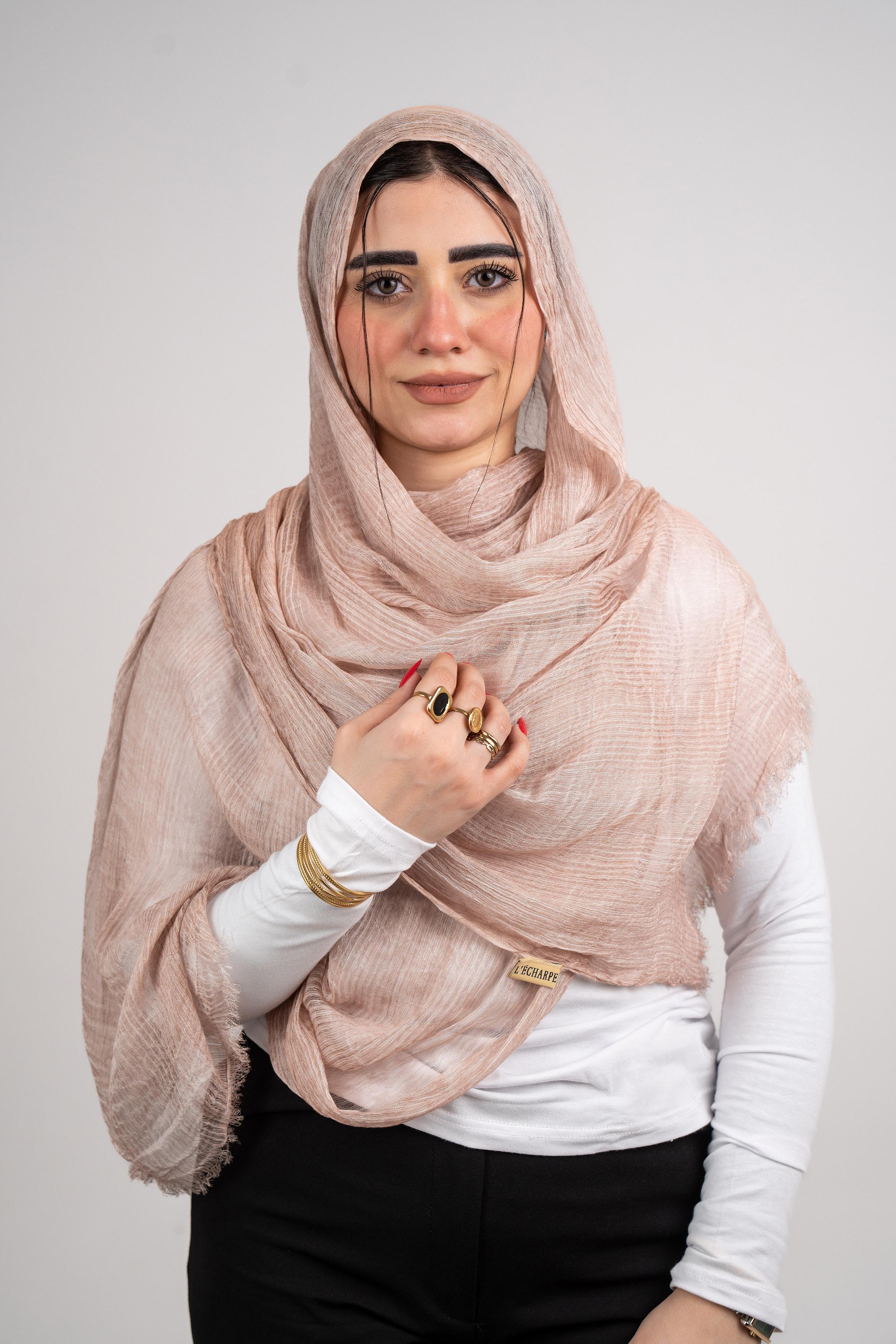 Lecharpe Scarf Messy Chiffon