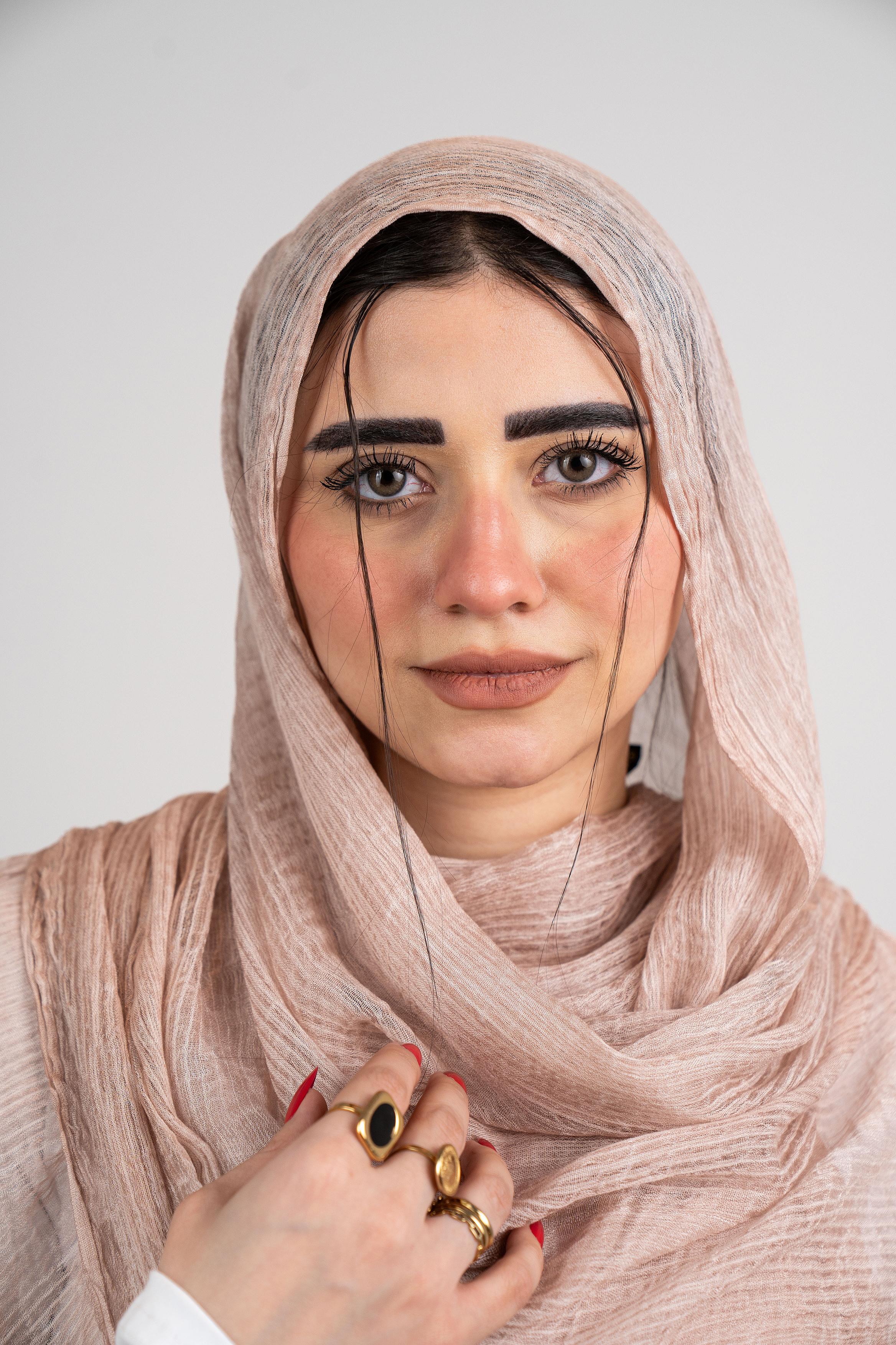 Lecharpe Scarf Messy Chiffon