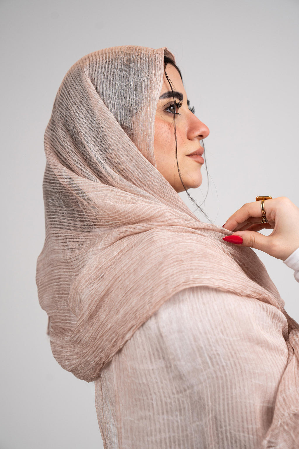 Lecharpe Scarf Messy Chiffon