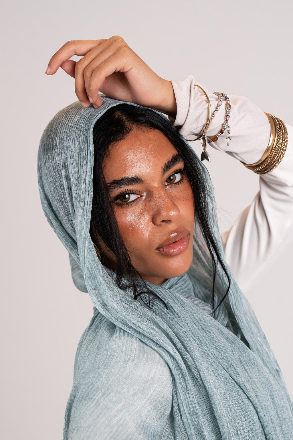 Lecharpe Scarf Messy Chiffon